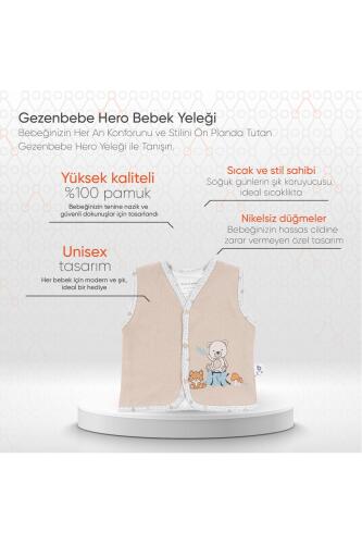 Gezenbebe Hero Bebek Yeleği - Teddy - 9