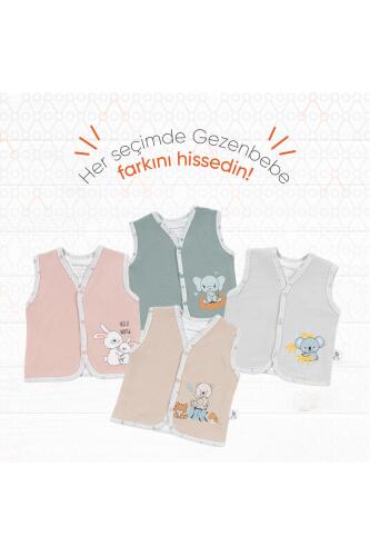 Gezenbebe Hero Bebek Yeleği - Bunny - 19