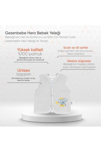 Gezenbebe Hero Bebek Yeleği - Koala - 18