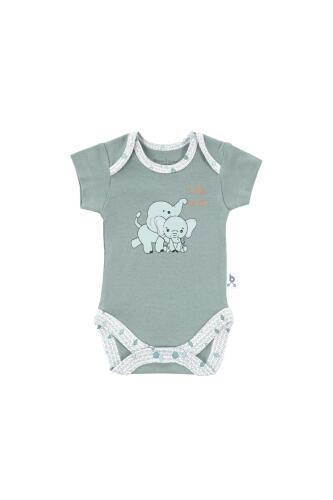 Gezenbebe Hero Bebekler İçin Kısa Kol Body - Elephant - 1