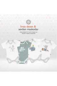 Gezenbebe Hero Bebekler İçin Kısa Kol Body - Teddy - 11