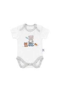 Gezenbebe Hero Bebekler İçin Kısa Kol Body - Teddy 