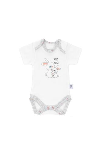 Gezenbebe Hero Bebekler İçin Kısa Kol Body - Bunny - 25