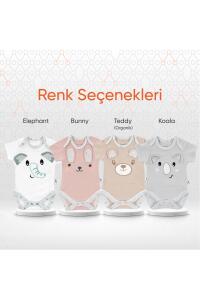 Gezenbebe Hero Bebekler İçin Nakışlı Kısa Kol Body - Bunny - 9