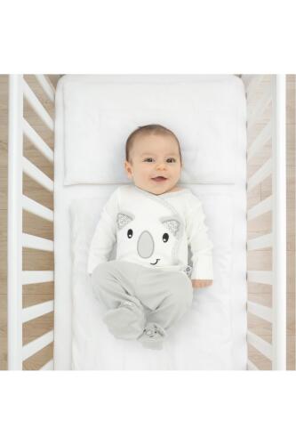 Gezenbebe Hero Bebekler İçin Nakışlı Zıbın & Patikli Pantolon Set - Koala - 6