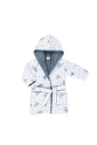 Gezenbebe Hero Desenli Müslin & Havlu Bebek Çocuk Bornozu - Koala - 21