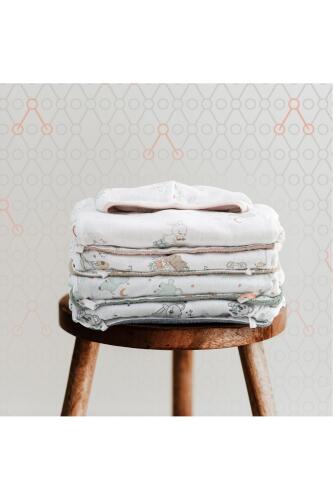 Gezenbebe Hero Desenli Müslin & Havlu Bebek Çocuk Pançosu Bunny - 10