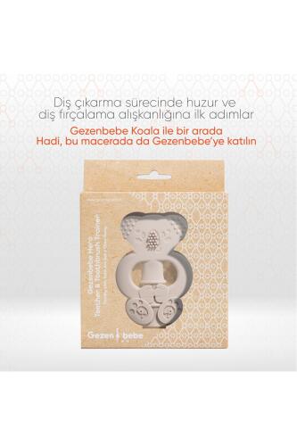 Gezenbebe Hero Diş Kaşıyıcı & Diş Fırçalama Eğitmeni Mink - 6