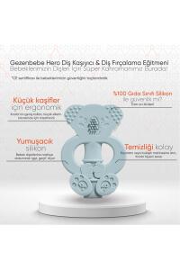 Gezenbebe Hero Diş Kaşıyıcı & Diş Fırçalama Eğitmeni Mint - 2