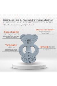 Gezenbebe Hero Diş Kaşıyıcı & Diş Fırçalama Eğitmeni Mist - 2