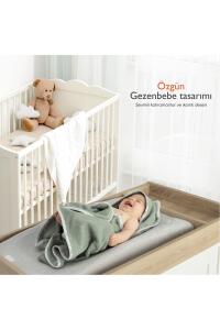 Gezenbebe Hero Kahraman Başlıklı Bebek & Çocuk Kurulama Havlusu Bunny - 6