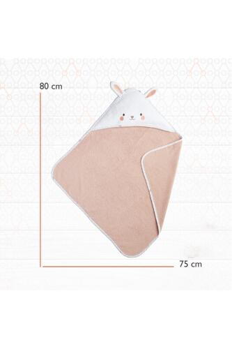 Gezenbebe Hero Kahraman Başlıklı Bebek & Çocuk Kurulama Havlusu Bunny - 10