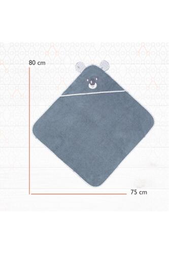 Gezenbebe Hero Kahraman Başlıklı Bebek & Çocuk Kurulama Havlusu Koala - 10