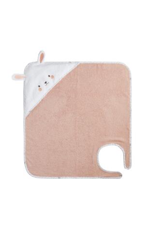 Gezenbebe Hero Kahraman Başlıklı Kundak Bebek Havlusu Bunny - 1