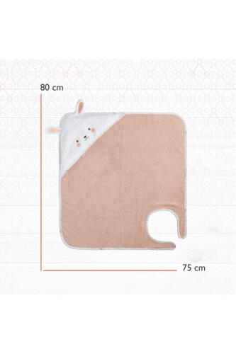 Gezenbebe Hero Kahraman Başlıklı Kundak Bebek Havlusu Bunny - 10