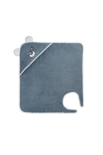 Gezenbebe Hero Kahraman Başlıklı Kundak Bebek Havlusu Koala - 1