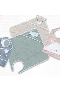 Gezenbebe Hero Kahraman Başlıklı Kundak Bebek Havlusu Koala - 9