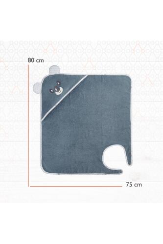 Gezenbebe Hero Kahraman Başlıklı Kundak Bebek Havlusu Koala - 10