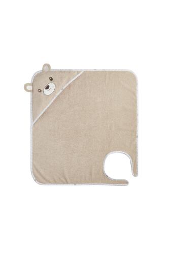 Gezenbebe Hero Kahraman Başlıklı Kundak Bebek Havlusu Teddy - 11