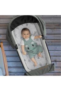 Gezenbebe Hero Kısa Kol Bebek T-Shirt & Nakışlı Salopet Seti - Koala - 6