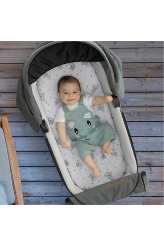 Gezenbebe Hero Kısa Kol Bebek T-Shirt & Nakışlı Salopet Seti - Koala - 6