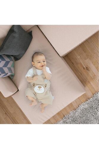 Gezenbebe Hero Kısa Kol Bebek T-Shirt & Nakışlı Salopet Seti - Koala - 7