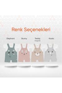 Gezenbebe Hero Kısa Kol Bebek T-Shirt & Nakışlı Salopet Seti - Koala - 10