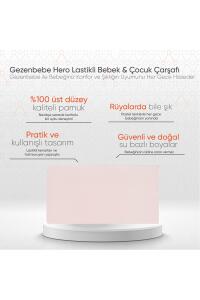 Gezenbebe Hero Lastikli Bebek & Çocuk Çarşafı (70x140) Bunny - 2