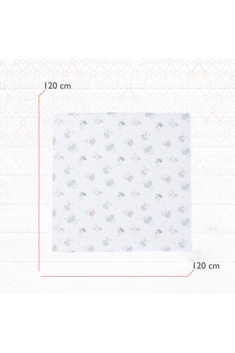 Gezenbebe Hero Müslin Bebek Battaniyesi (120X120) Bunny - 9