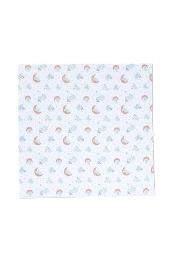Gezenbebe Hero Müslin Bebek Battaniyesi (120X120) Elephant - 1