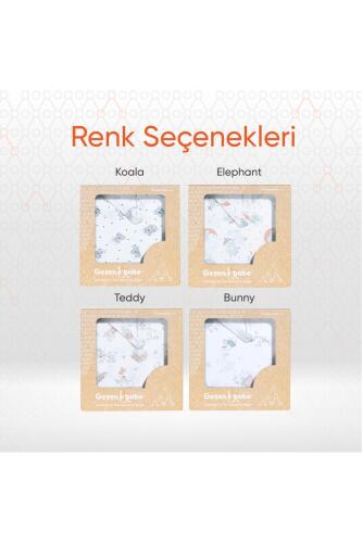 Gezenbebe Hero Müslin Bebek Emzirme Önlüğü (60x90) Bunny - 8