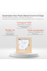 Gezenbebe Hero Müslin Bebek Emzirme Önlüğü (60x90) Elephant - 2