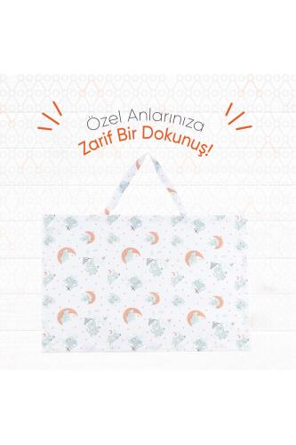 Gezenbebe Hero Müslin Bebek Emzirme Önlüğü (60x90) Elephant - 4