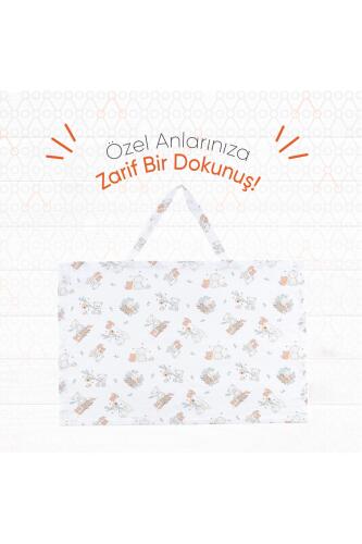 Gezenbebe Hero Müslin Bebek Emzirme Önlüğü (60x90) Teddy - 5