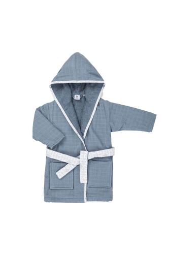 Gezenbebe Hero Müslin & Havlu Bebek Çocuk Bornozu - Koala - 11