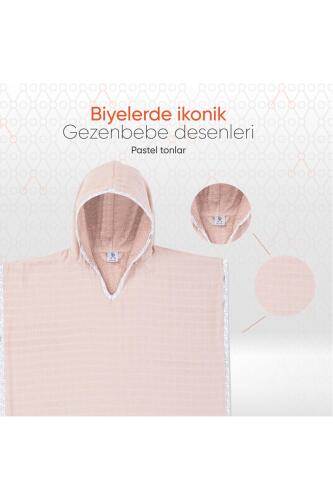 Gezenbebe Hero Müslin & Havlu Bebek Çocuk Pançosu Bunny - 3