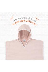 Gezenbebe Hero Müslin & Havlu Bebek Çocuk Pançosu Bunny - 6
