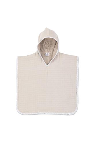 Gezenbebe Hero Müslin & Havlu Bebek Çocuk Pançosu Teddy - 1