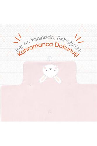 Gezenbebe Hero Nakışlı Alt Değiştirme Çantası Bunny - 4