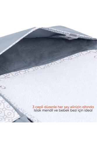 Gezenbebe Hero Nakışlı Alt Değiştirme Çantası Bunny - 5