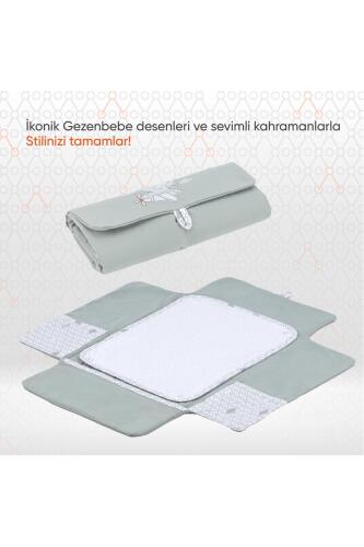Gezenbebe Hero Nakışlı Alt Değiştirme Çantası Elephant - 3