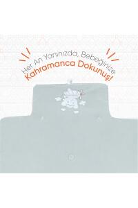 Gezenbebe Hero Nakışlı Alt Değiştirme Çantası Elephant - 4