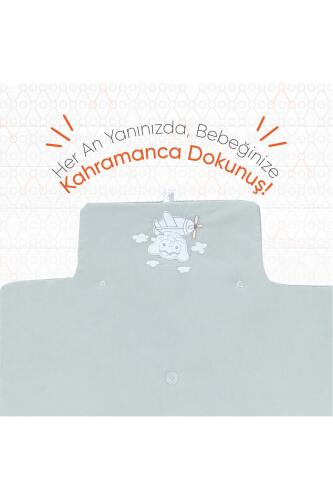 Gezenbebe Hero Nakışlı Alt Değiştirme Çantası Elephant - 4