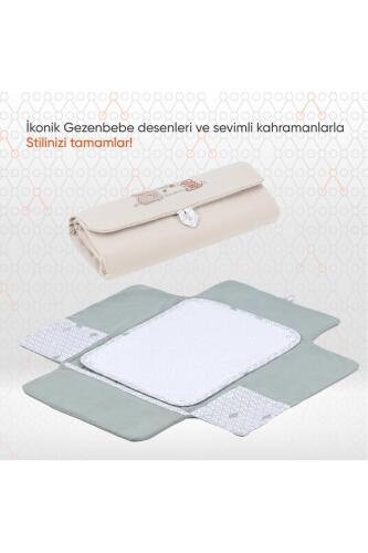 Gezenbebe Hero Nakışlı Alt Değiştirme Çantası Teddy - 3
