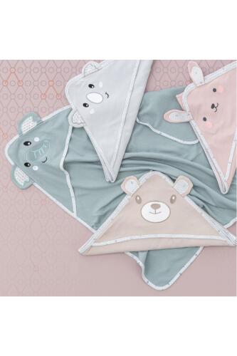 Gezenbebe Hero Nakışlı Bebek Battaniyesi Bunny - 9