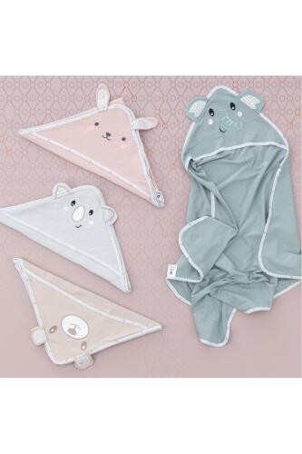 Gezenbebe Hero Nakışlı Bebek Battaniyesi Bunny - 10