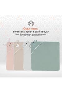 Gezenbebe Hero Nakışlı Bebek Battaniyesi Elephant - 3