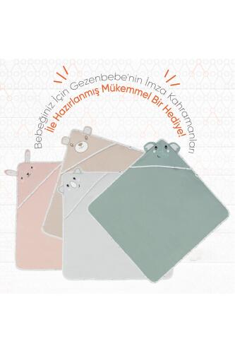 Gezenbebe Hero Nakışlı Bebek Battaniyesi Elephant - 4