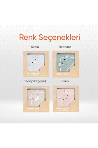 Gezenbebe Hero Nakışlı Bebek Battaniyesi Elephant - 6