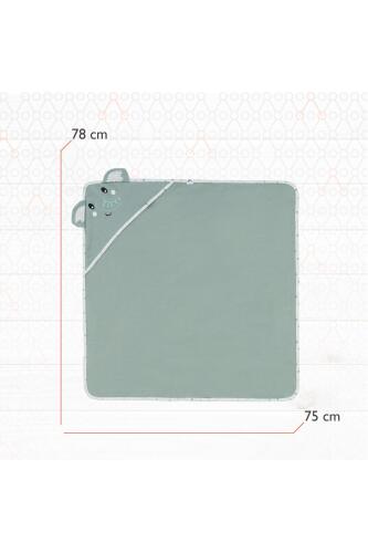 Gezenbebe Hero Nakışlı Bebek Battaniyesi Elephant - 7